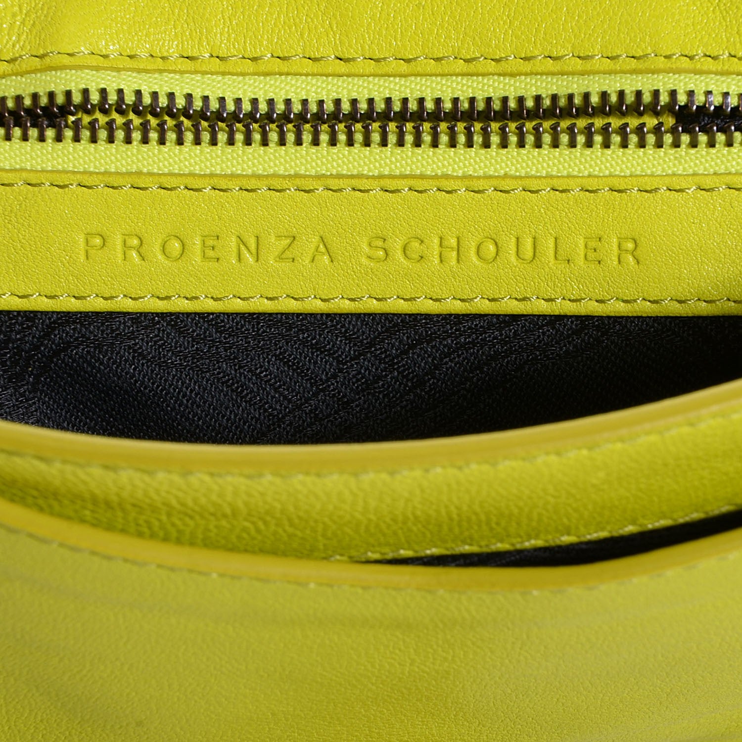 Proenza Schouler Leather PS1 Pochette Citron 12 of 12