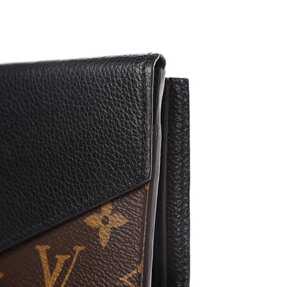 Louis Vuitton Monogram Pallas Compact Wallet Black 7 of 8