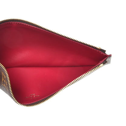 Louis Vuitton Monogram Pochette Felicie Chain Wallet Fuchsia 9 of 14