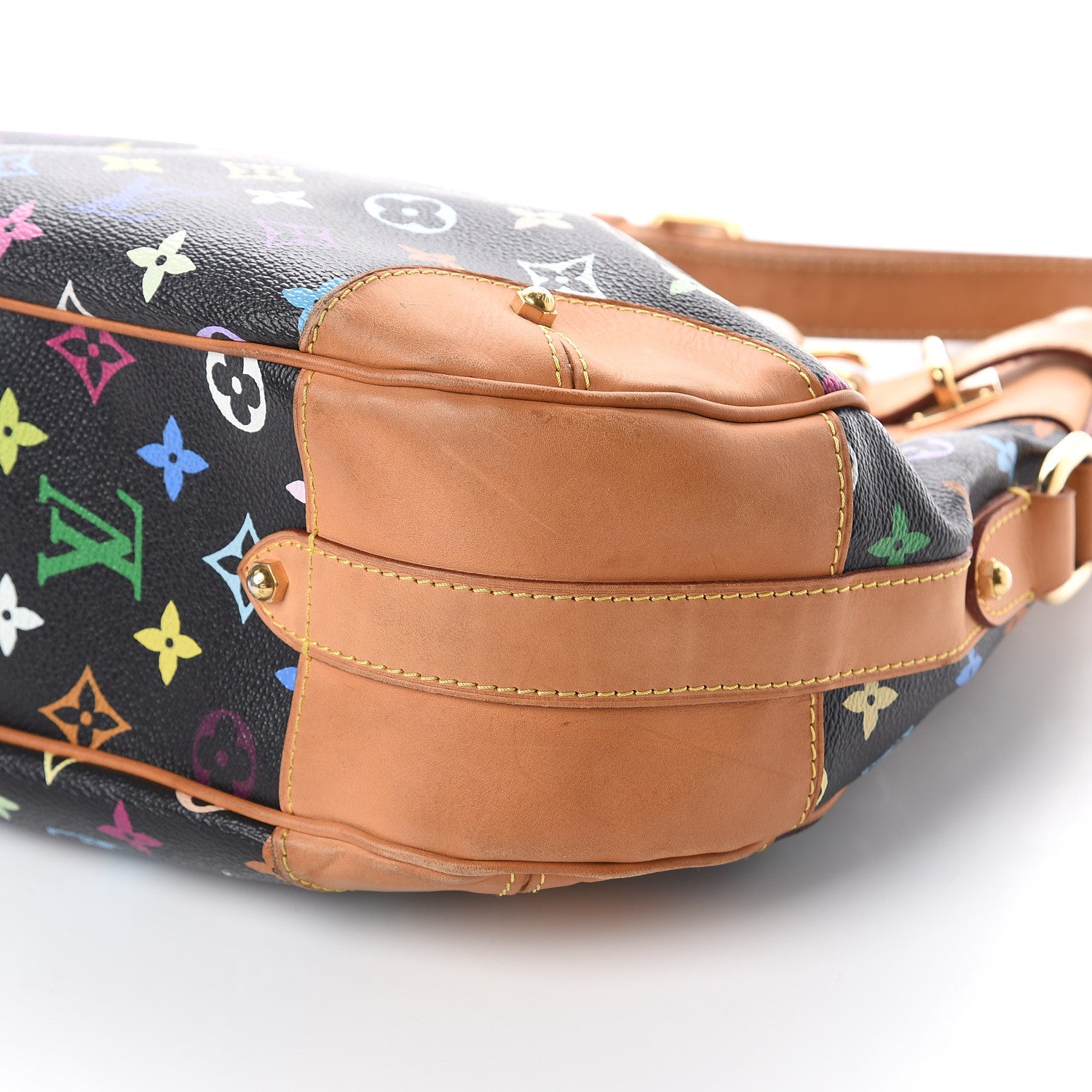 Louis Vuitton Monogram Multicolor Greta Black 8 of 8