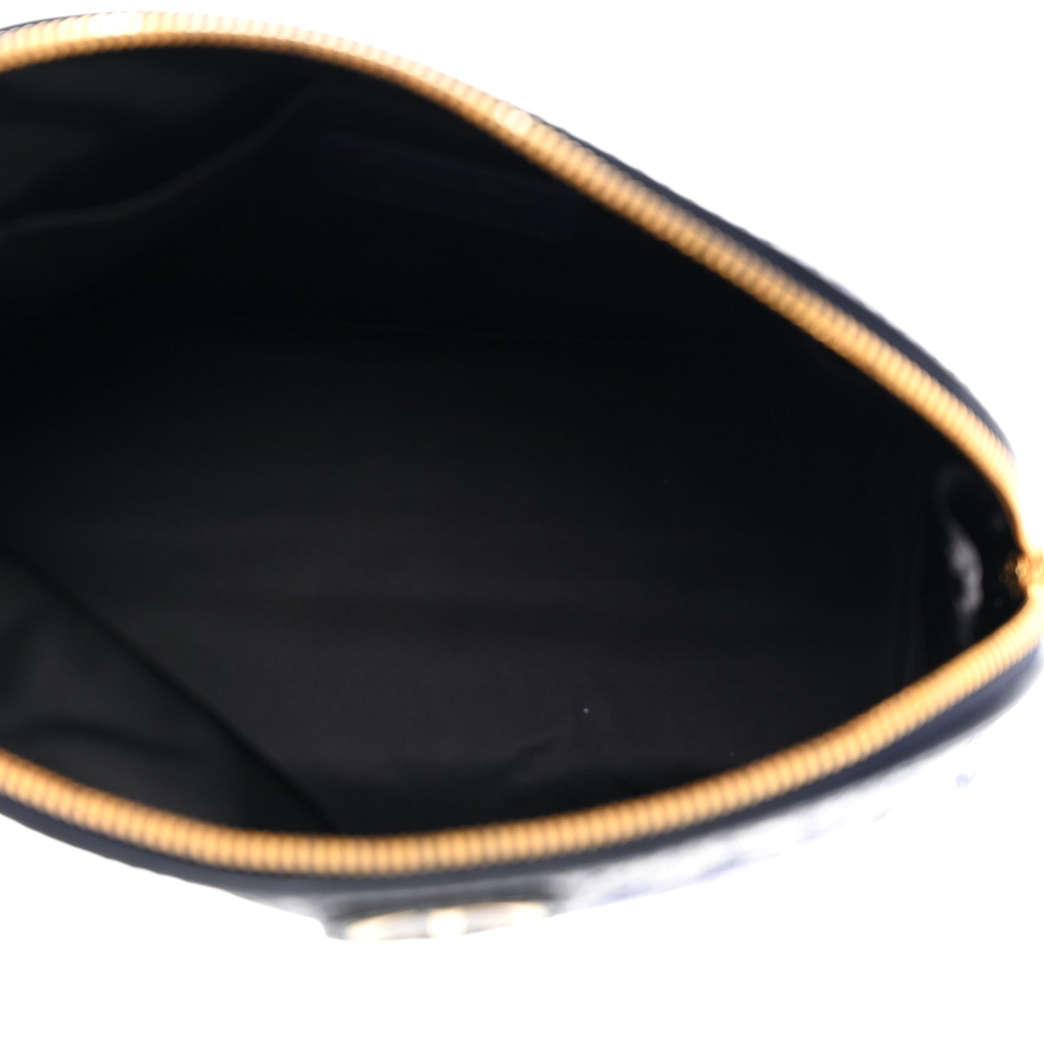 Christian Dior Embroidered Toile De Jouy 30 Montaigne Cosmetic Pouch Blue 5 of 7