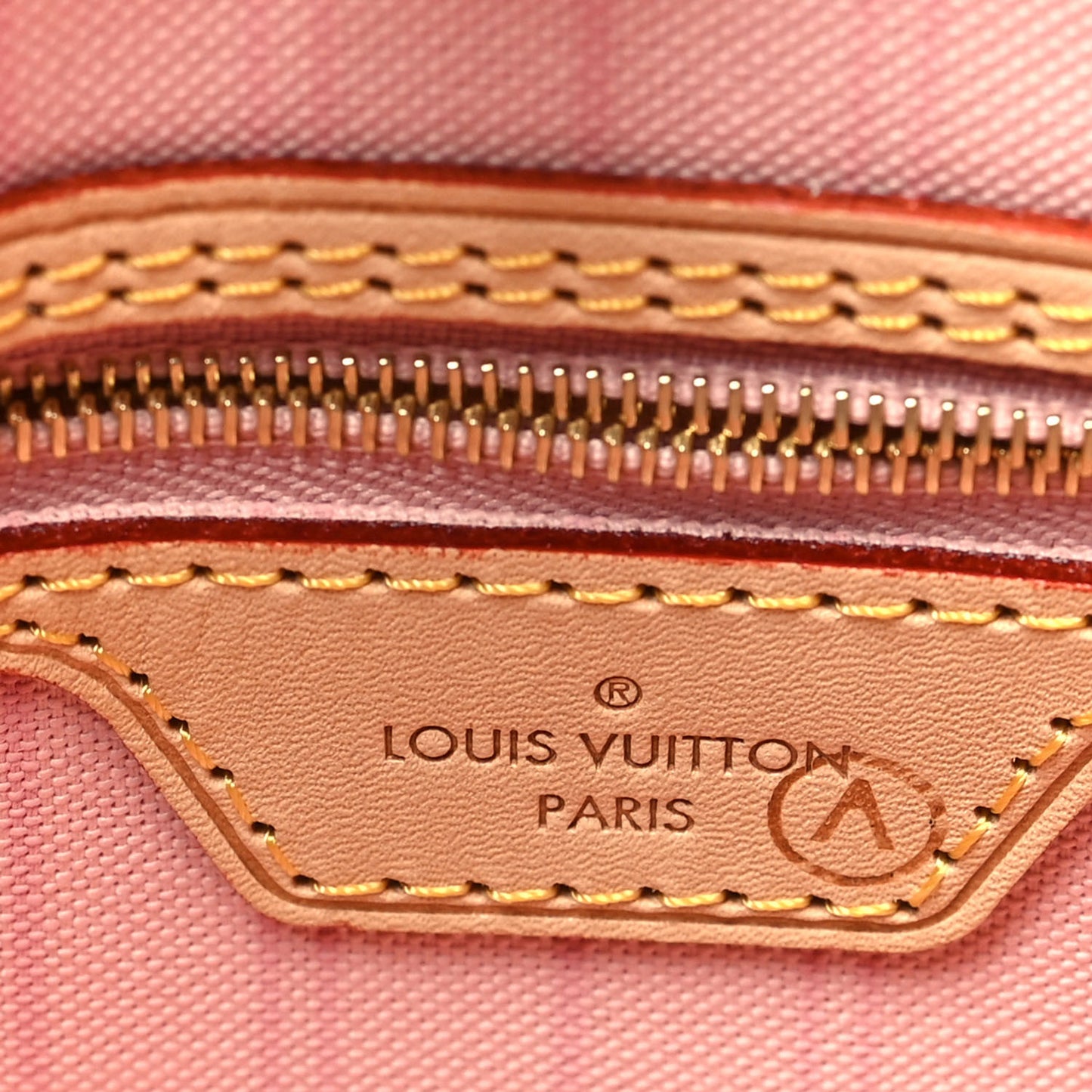 Damier Azur Neo Neverfull MM Rose Ballerine