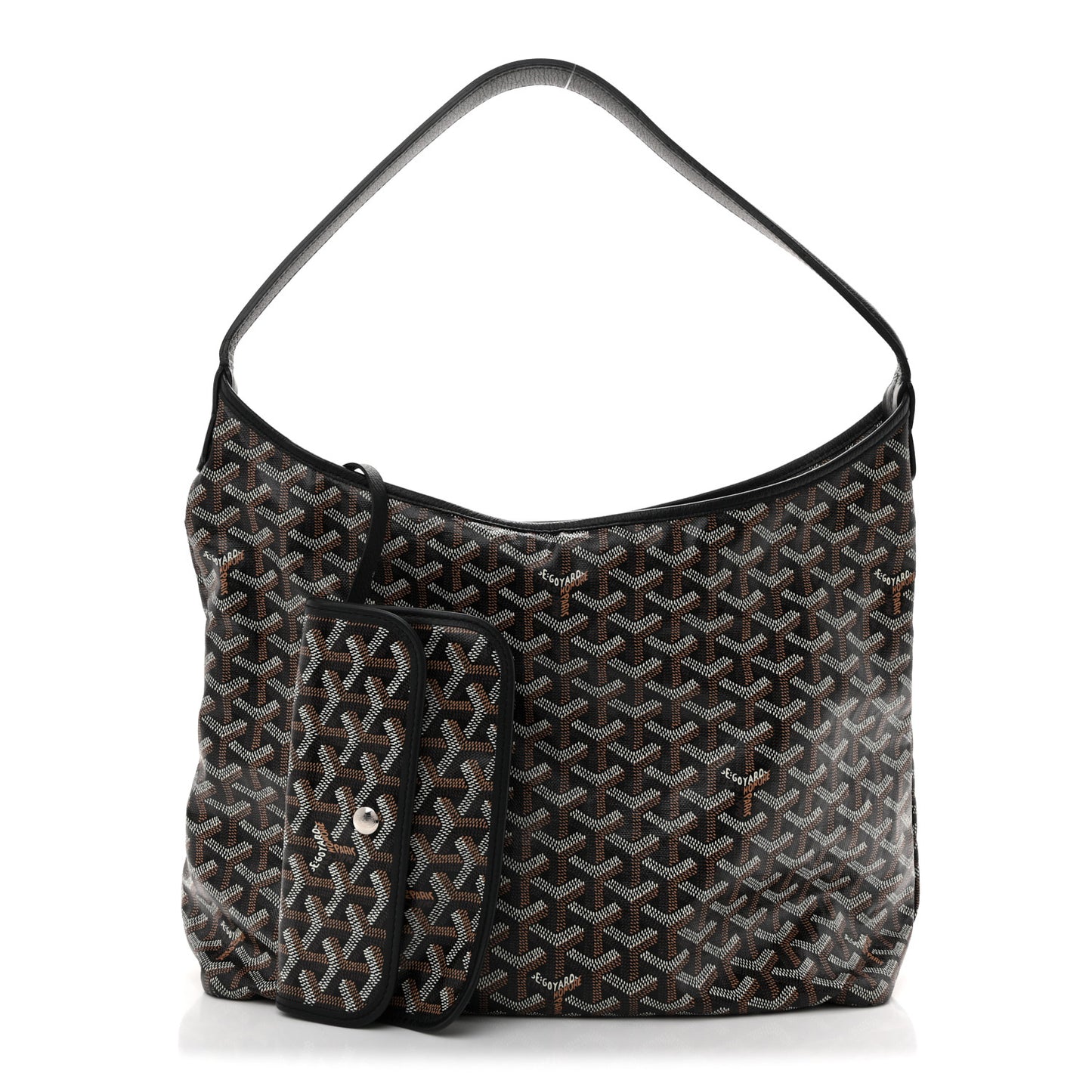 Goyardine Boheme Hobo Black
