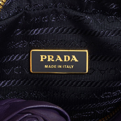 Prada Nappa Rosette Camera Crossbody Viola 7 of 10