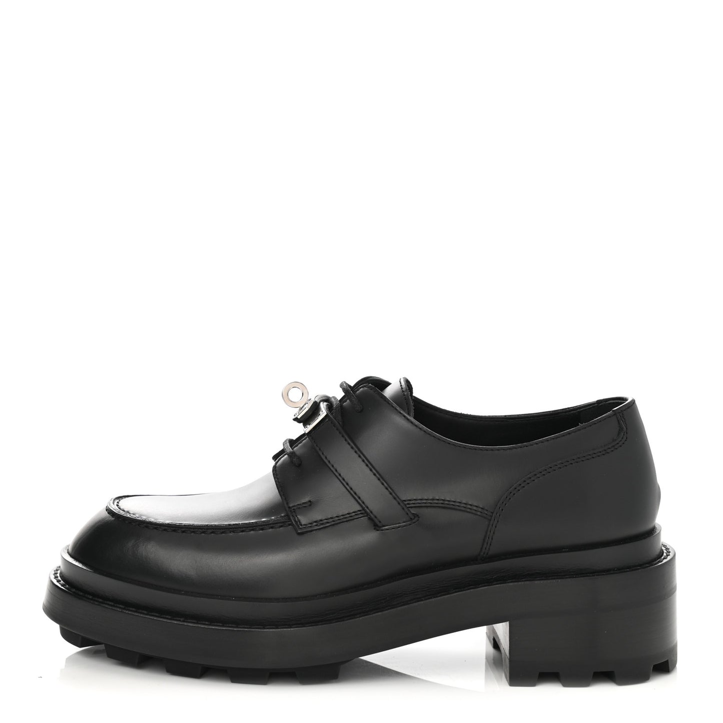 Glossed Calfskin First Oxford 37.5 Black