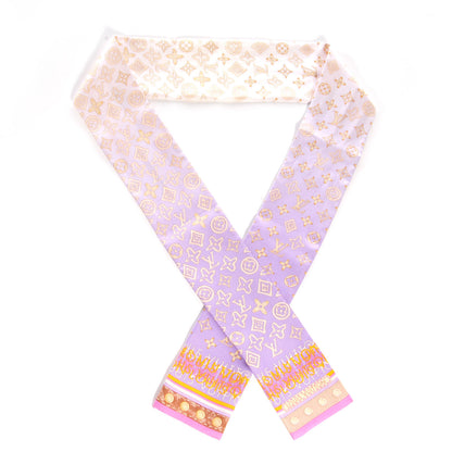 Louis Vuitton Silk Monogram Map Bandeau 1 of 6
