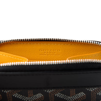 Goyard Goyardine Matignon PM Wallet Black 6 of 7