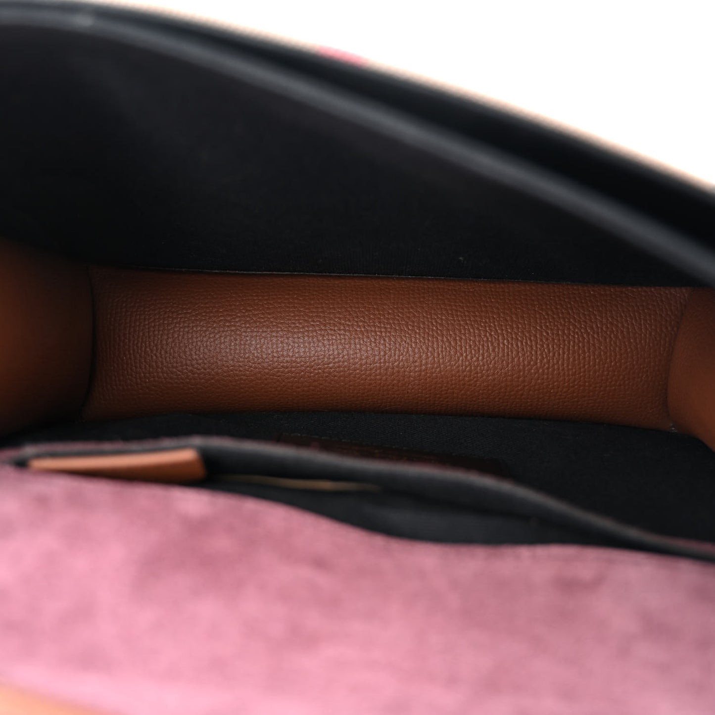 Derby Calfskin House Check Small Macken Crossbody Bag Tan