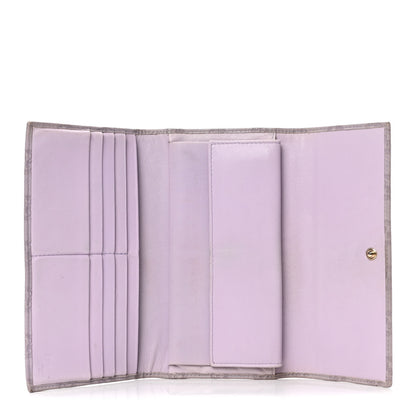 Gucci Guccissima Continental Wallet Lilac 4 of 5