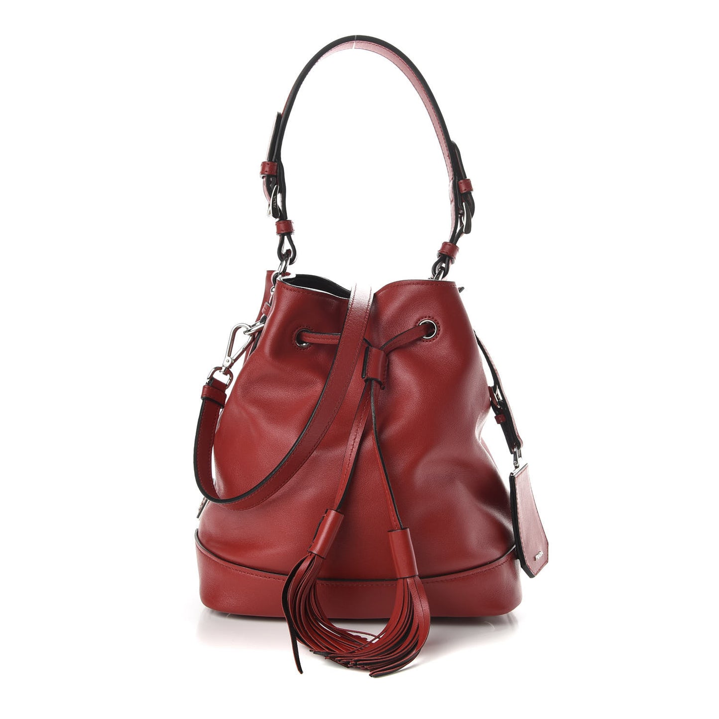 Soft Calfskin Bucket Bag Fuoco