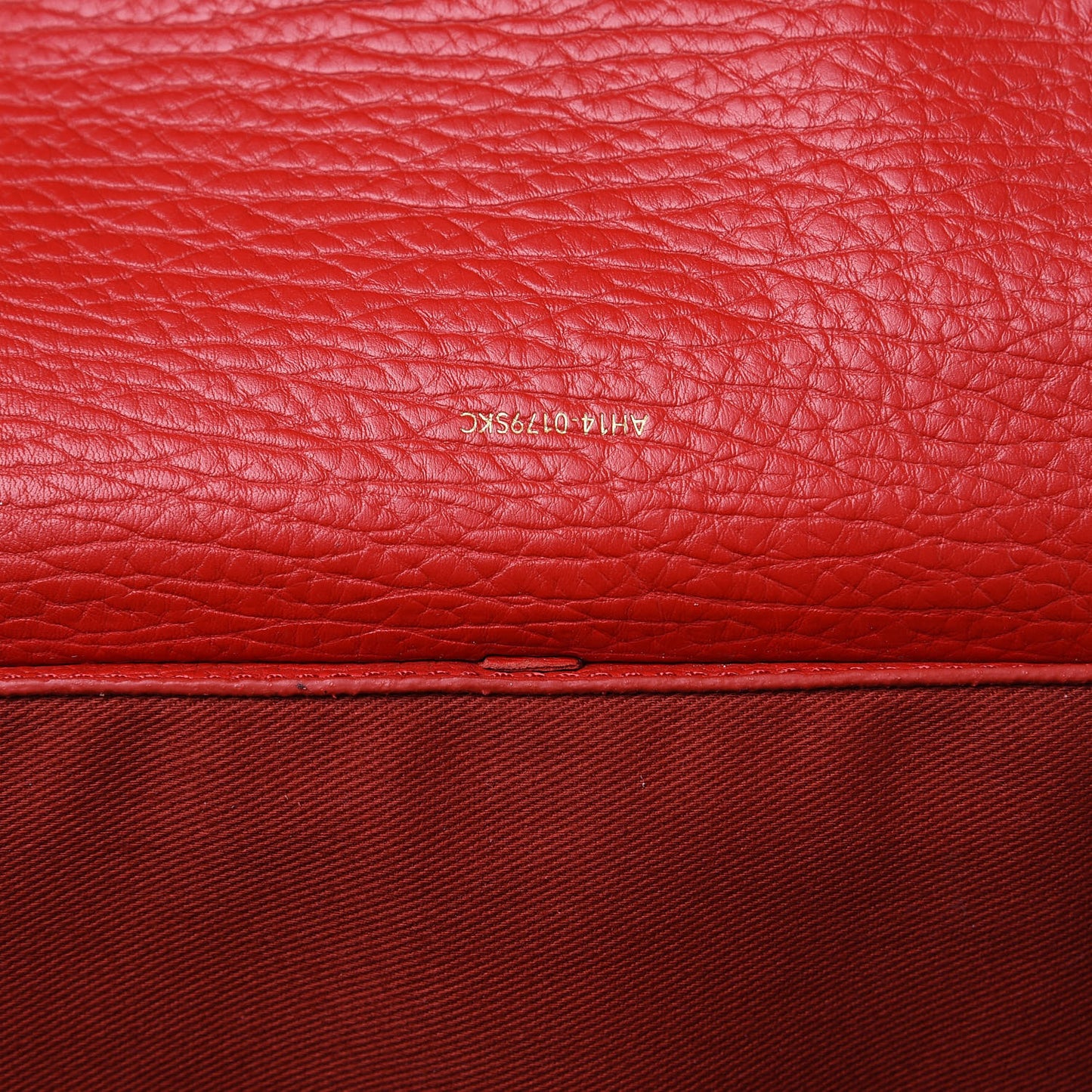 3.1 Textured Calfskin Medium Pashli Satchel Red