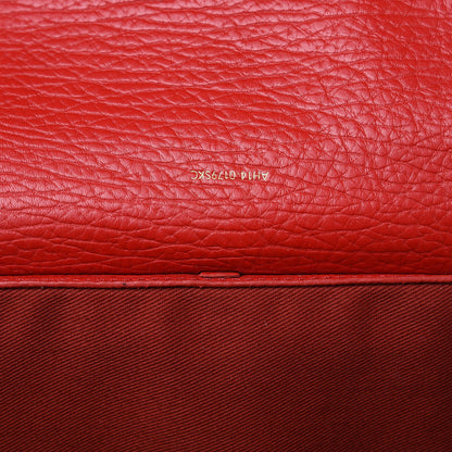 3.1 Phillip Lim 3.1 Textured Calfskin Medium Pashli Satchel Red 8 of 15