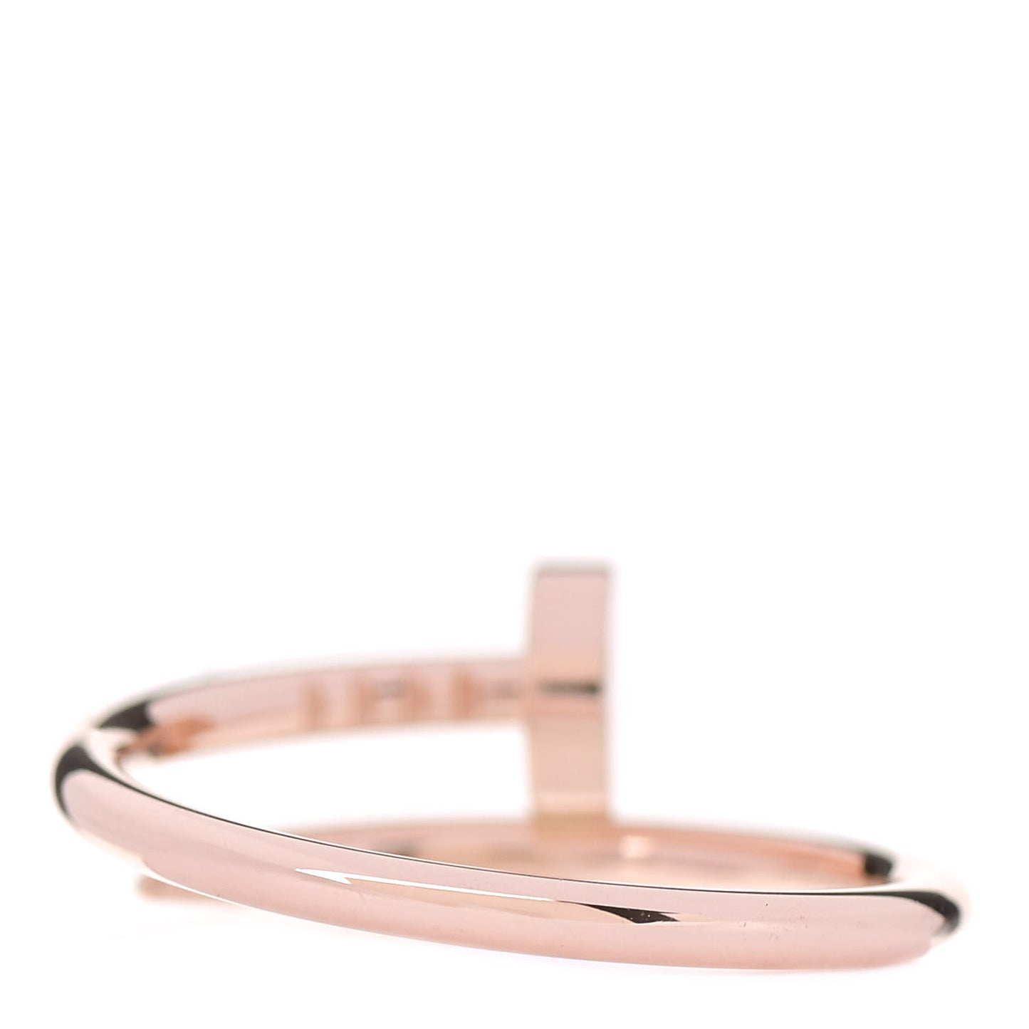 18K Pink Gold Small Juste Un Clou Ring 53 6.25
