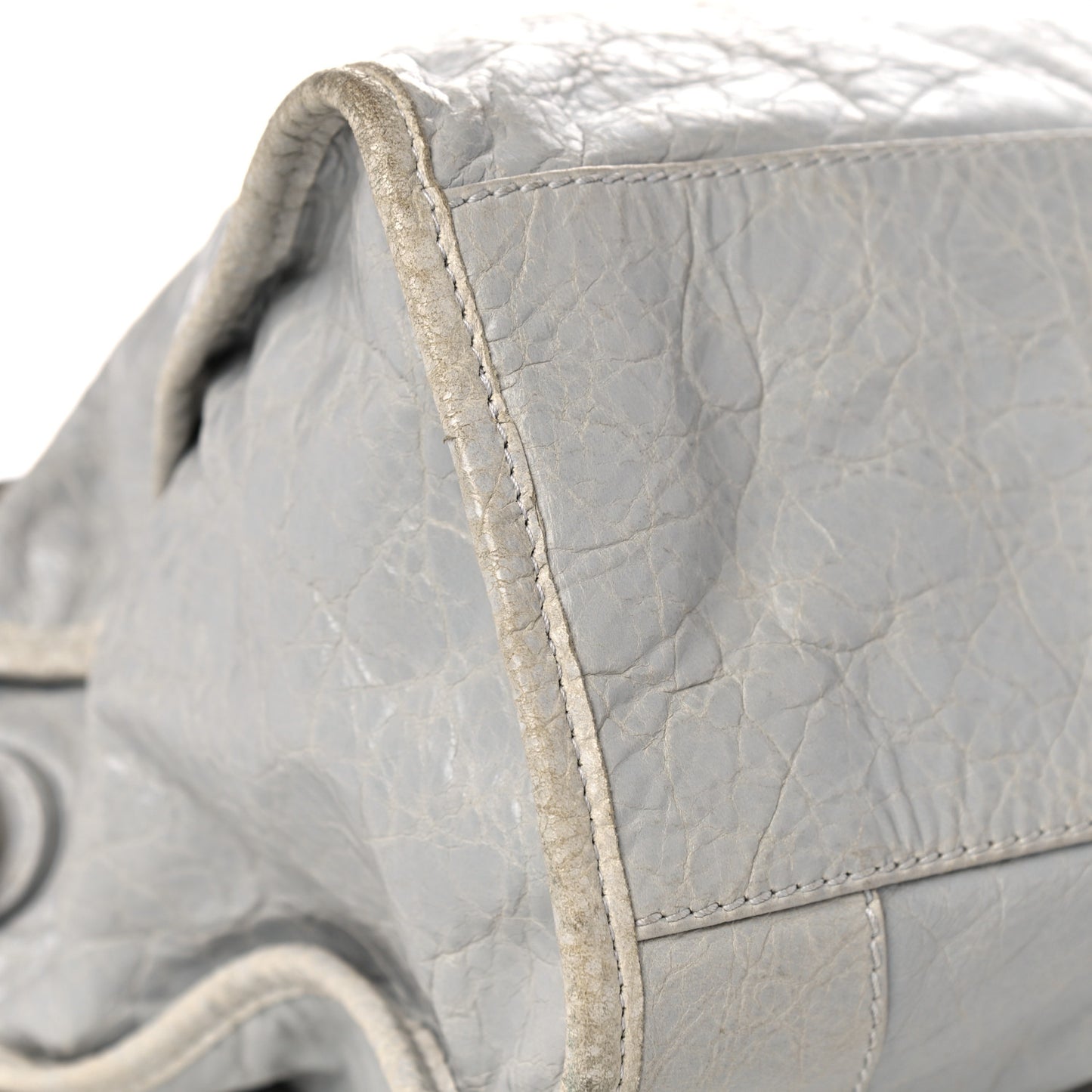 Agneau Giant 12 Silver Hardware City Gris Ciment