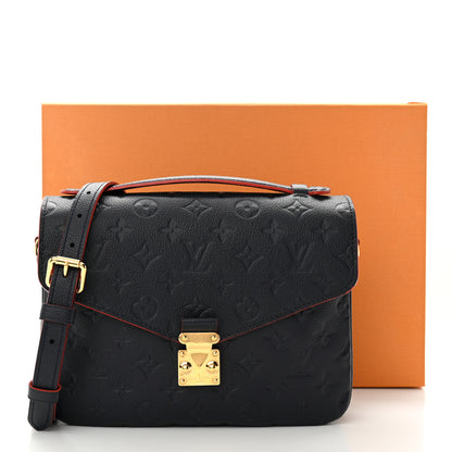 Louis Vuitton Empreinte Pochette Metis Marine Rouge 11 of 11