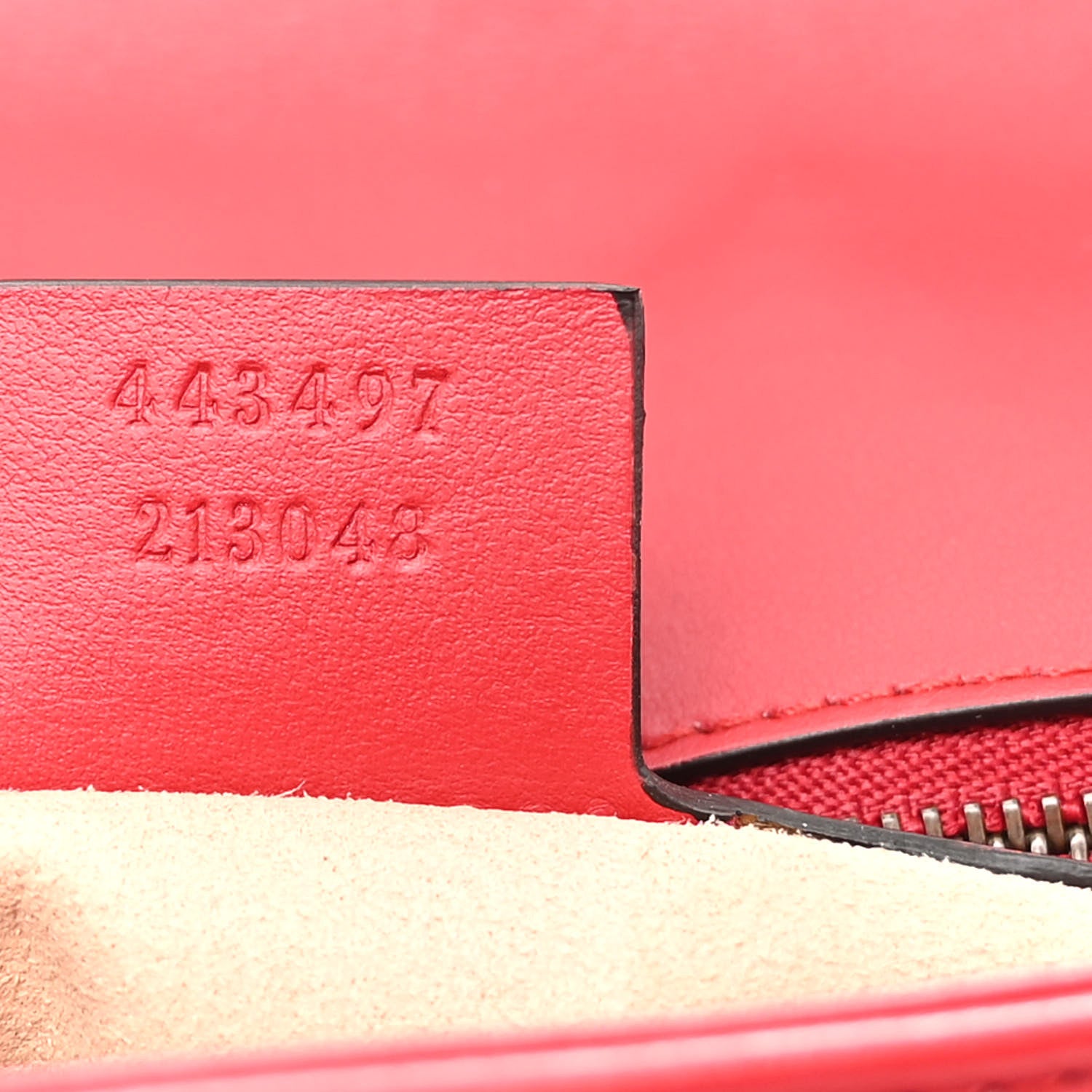 Gucci Calfskin Matelasse Small GG Marmont Shoulder Bag Hibiscus Red 7 of 10