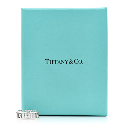 Tiffany Sterling Silver Wide Atlas Open Ring 50 5.5 5 of 5