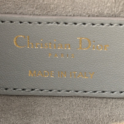 Christian Dior Lambskin Cannage Small Diortravel Vanity Case Cloud Blue 6 of 12