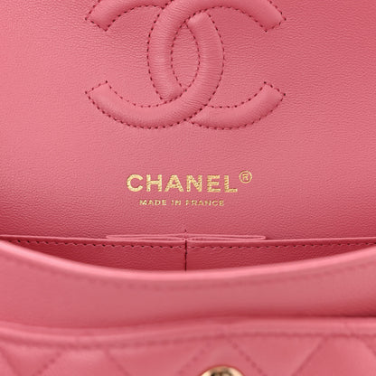 Chanel Caviar Quilted Small Double Flap Pink 6 of 11