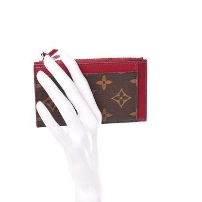 Louis Vuitton Monogram Zipped Card Holder Fuchsia 2 of 7