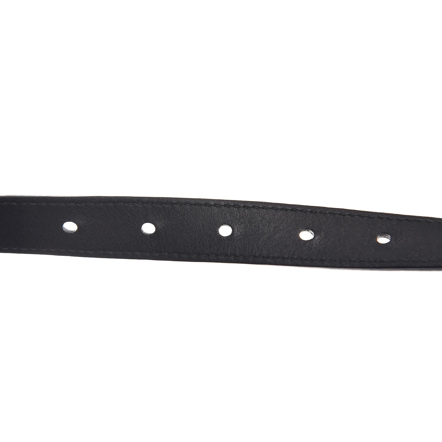 Gucci Calfskin Double G 20mm Belt 70 28 Black 6 of 6