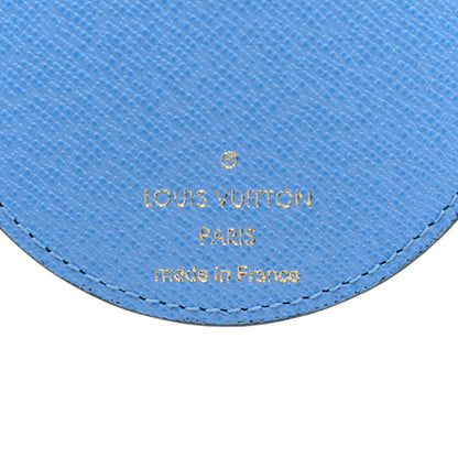 Louis Vuitton Monogram 2021 Christmas Animation China Wall Bag Charm Key Ring Myosotis Blue 4 of 5