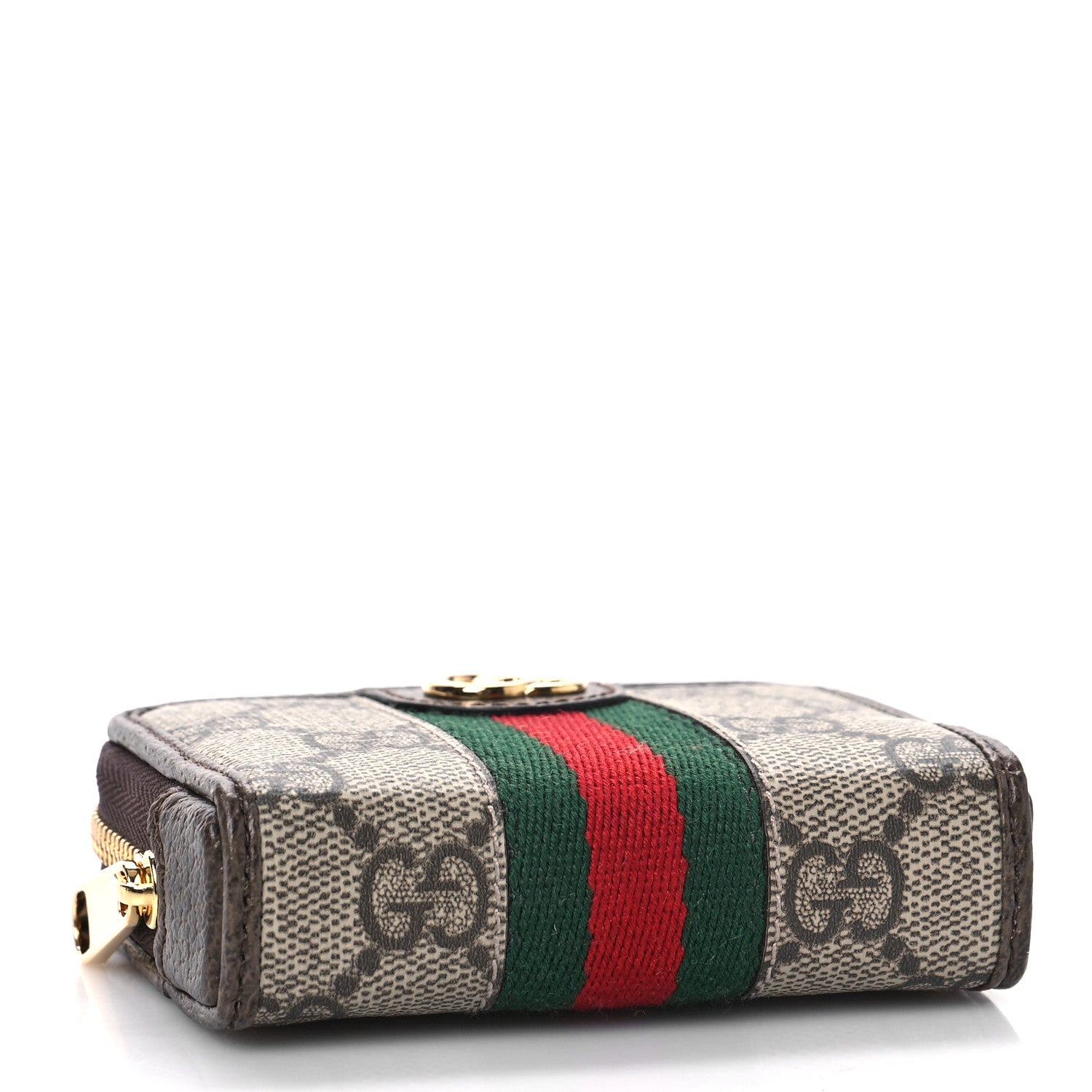 Gucci GG Supreme Monogram Web Ophidia Playing Card Case Beige New Acero 4 of 10