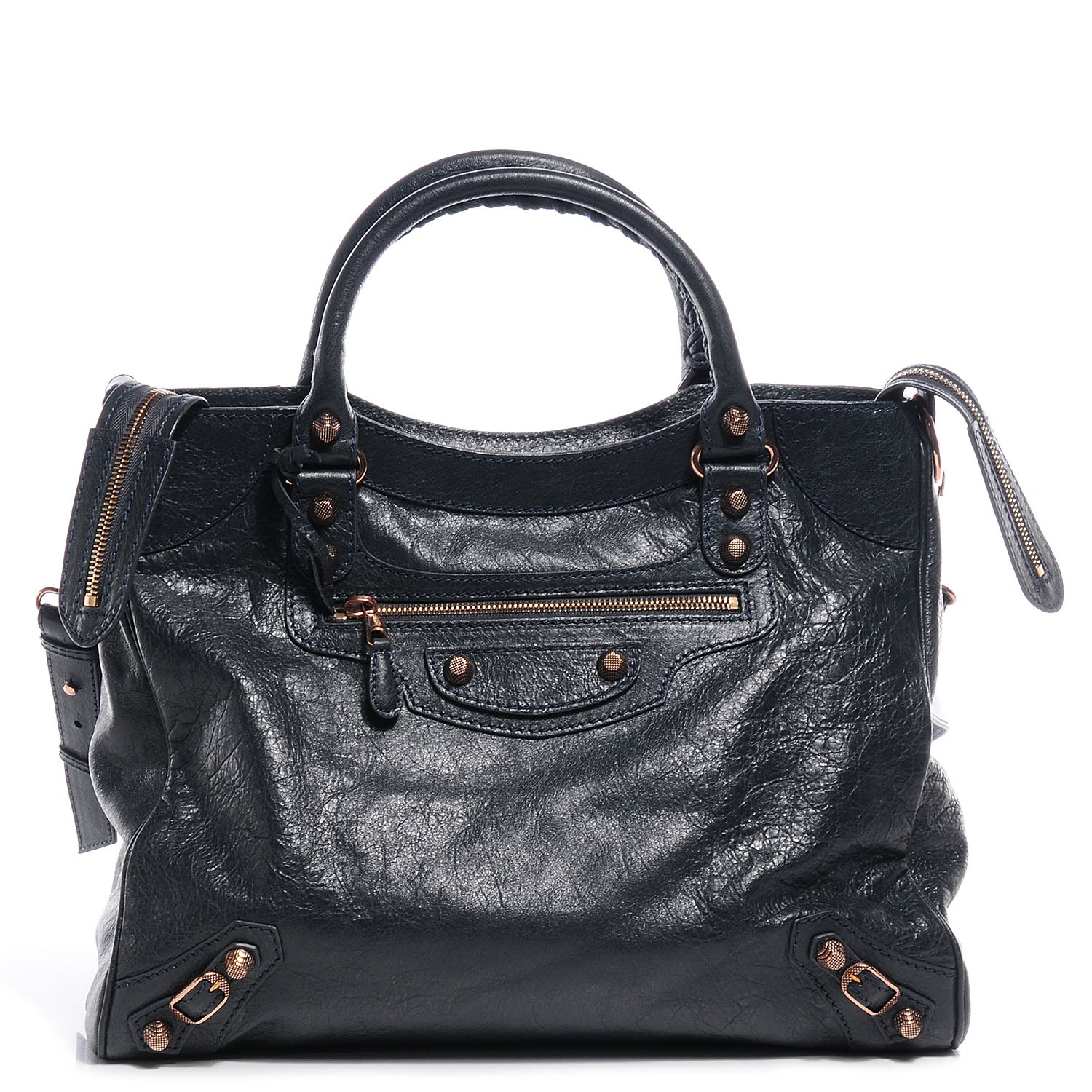 Balenciaga Agneau Giant 12 Rose Gold Hardware Velo Anthracite 1 of 9