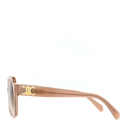 Celine Acetate Triomphe Sunglasses CL40189F Taupe 3 of 7