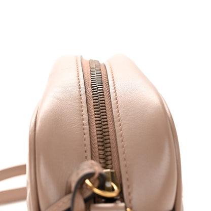 Gucci Calfskin Matelasse Small GG Marmont Chain Shoulder Bag Porcelain Rose 13 of 13