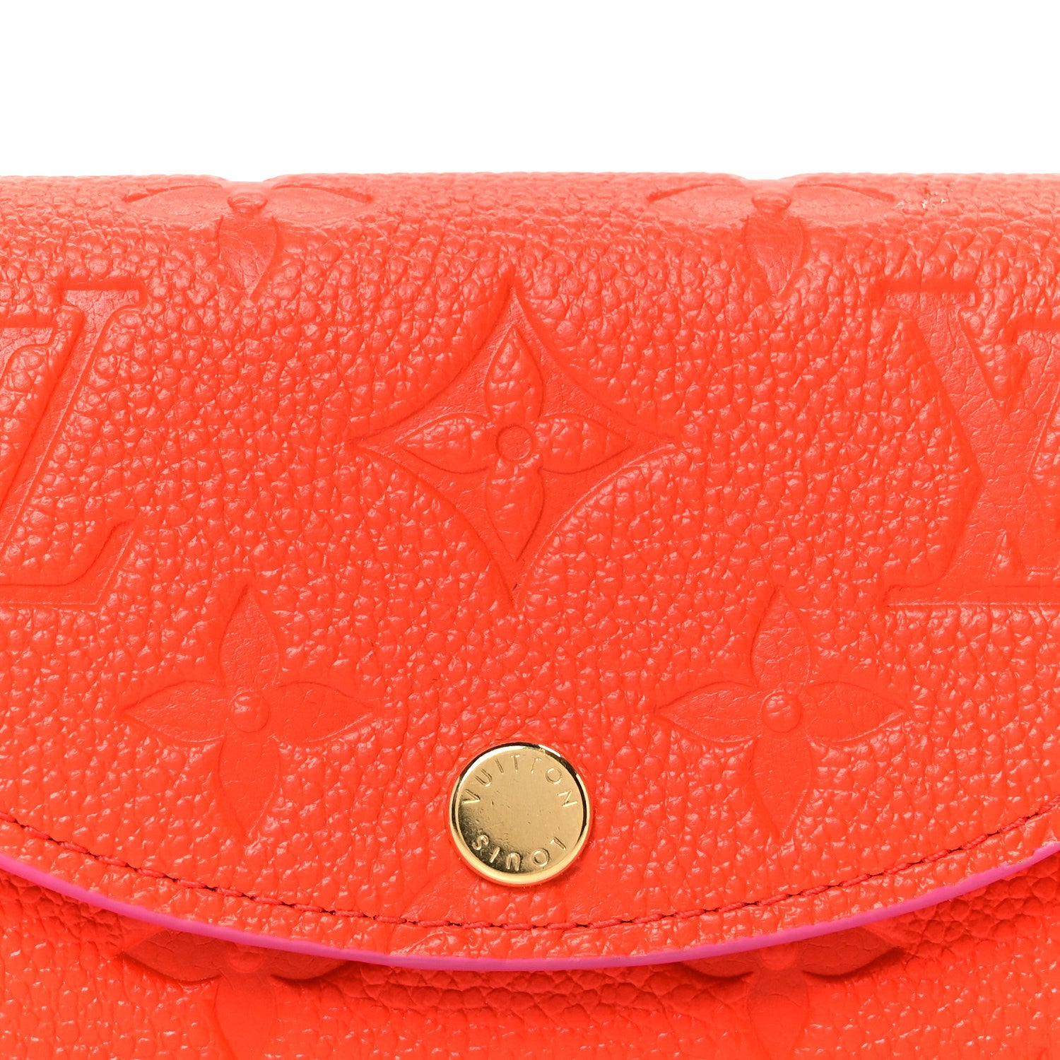Louis Vuitton Empreinte Rosalie Coin Purse Blood Orange 7 of 8