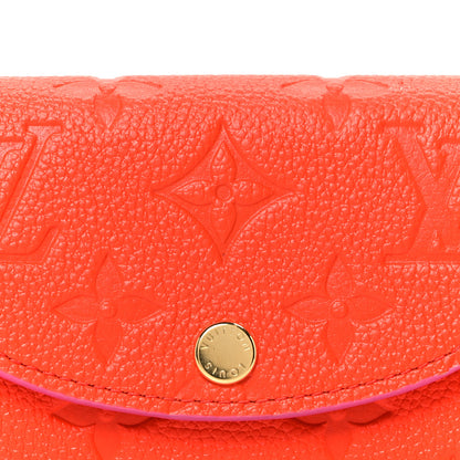 Louis Vuitton Empreinte Rosalie Coin Purse Blood Orange 7 of 8