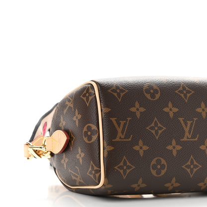 Louis Vuitton Monogram Speedy Bandouliere 20 Black 7 of 8
