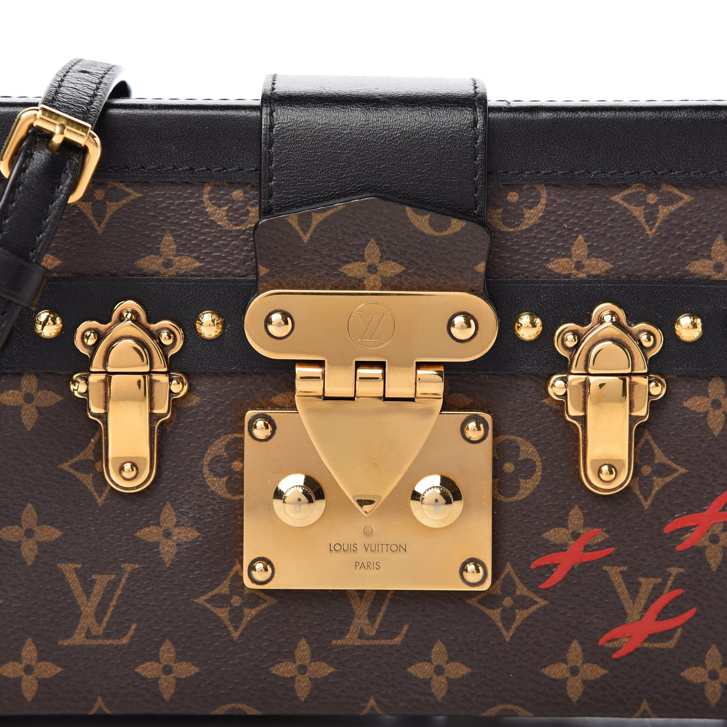Monogram Petite Malle Black