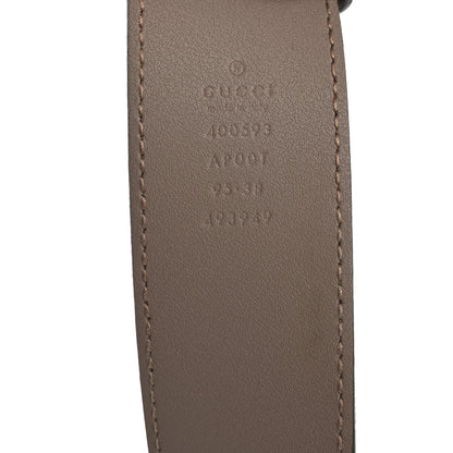 Gucci Calfskin Double G 40mm Belt 95 38 Porcelain Rose 5 of 6