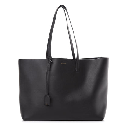Saint Laurent Calfskin Large Shopping Tote Black 2 of 10