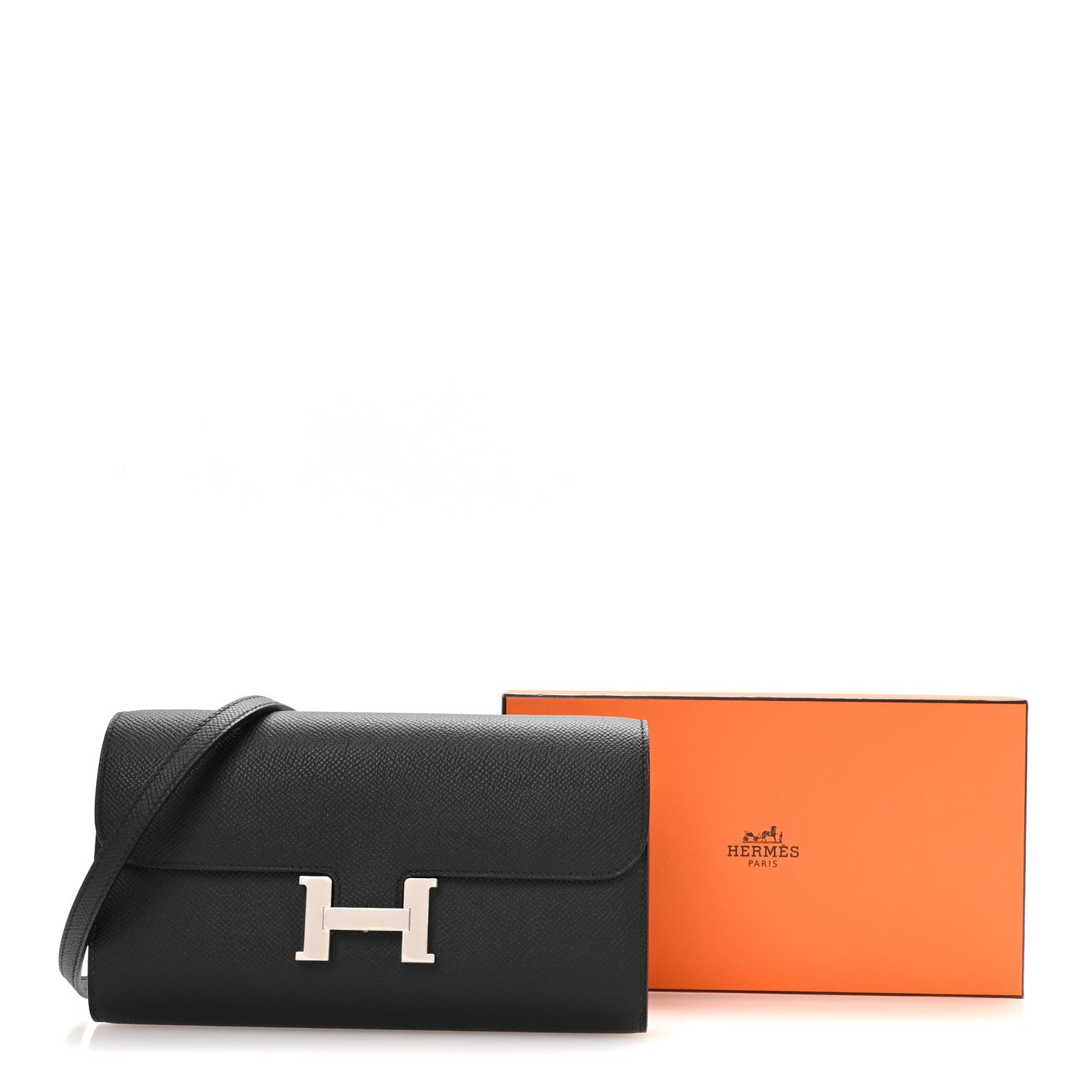 Hermes Epsom Constance Wallet To Go Black 11 of 11