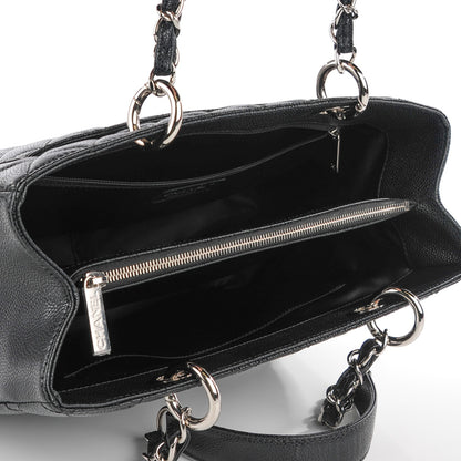 Chanel Caviar Quilted Grand Shopping Tote GST Black 5 of 7