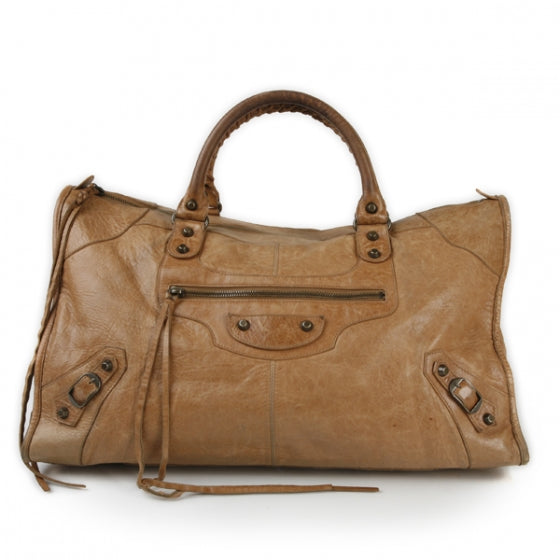 Balenciaga Chevre Work Caramel 1 of 12
