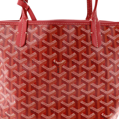 Goyard Goyardine Reversible Mini Anjou Red 14 of 18