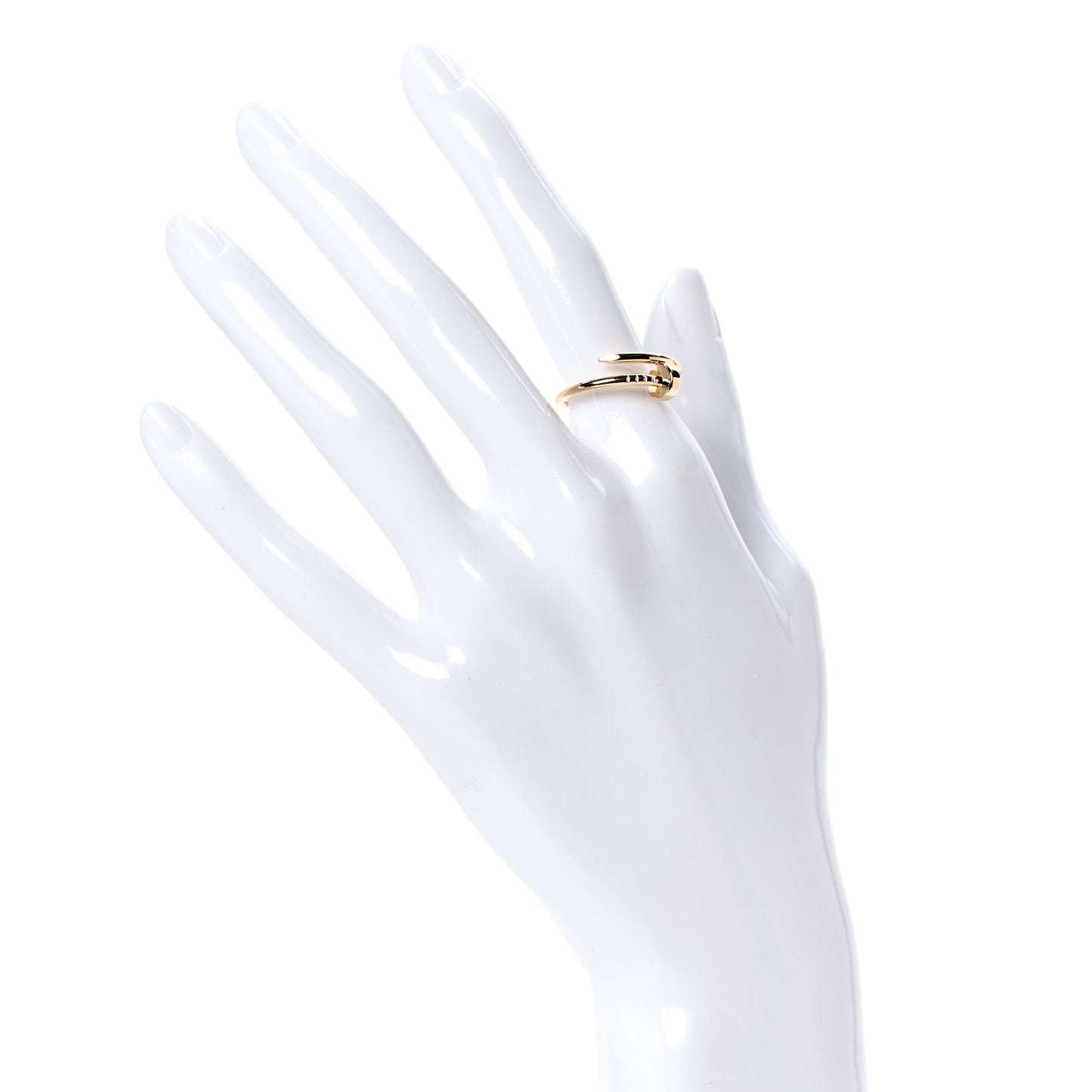 18K Yellow Gold Small Juste Un Clou Ring 54 7
