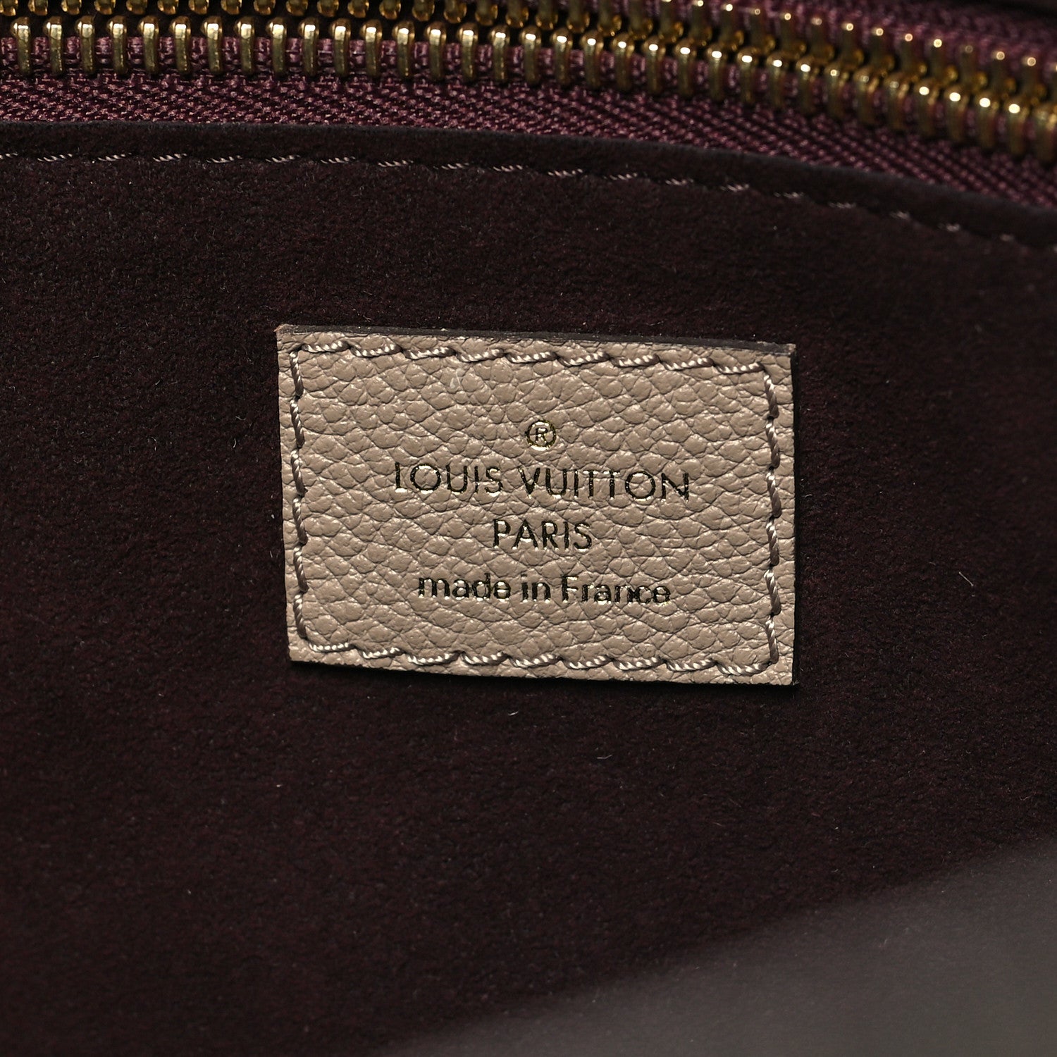 Louis Vuitton Empreinte Monogram Giant Neverfull MM Tourterelle 6 of 10