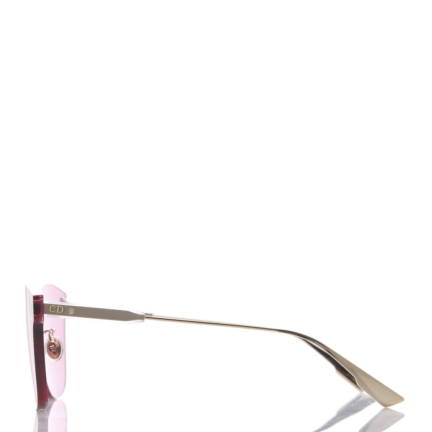 Christian Dior Mirrored Color Quake 2 Sunglasses Fuchsia 3 of 10