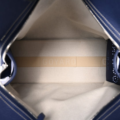 Goyard Goyardine Sac Hardy Pet Carrier PM Navy 6 of 12