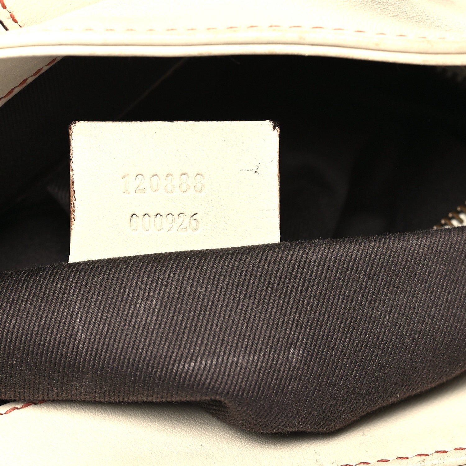 Gucci Calfskin Piston Lock Jackie O Hobo White 7 of 12