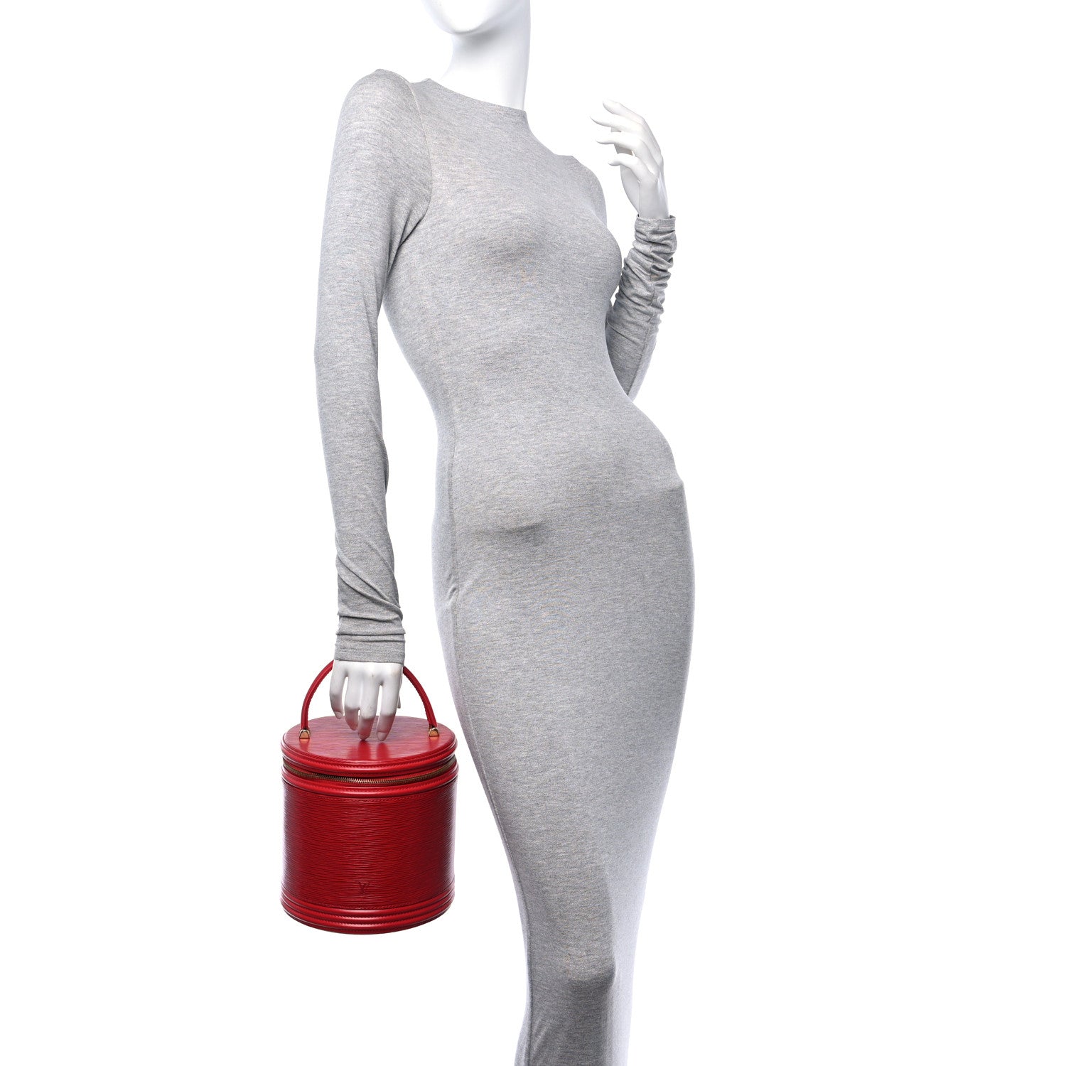 Louis Vuitton Epi Cannes Castillan Red 2 of 10