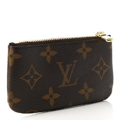 Louis Vuitton Monogram 2022 Christmas Animation Paris Key Pouch Pink 3 of 7