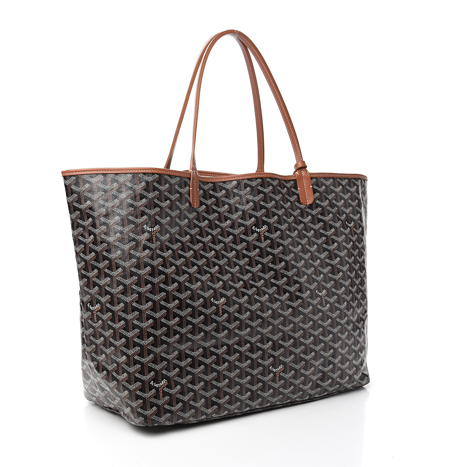Goyard Goyardine Saint Louis GM Black Gold 3 of 11
