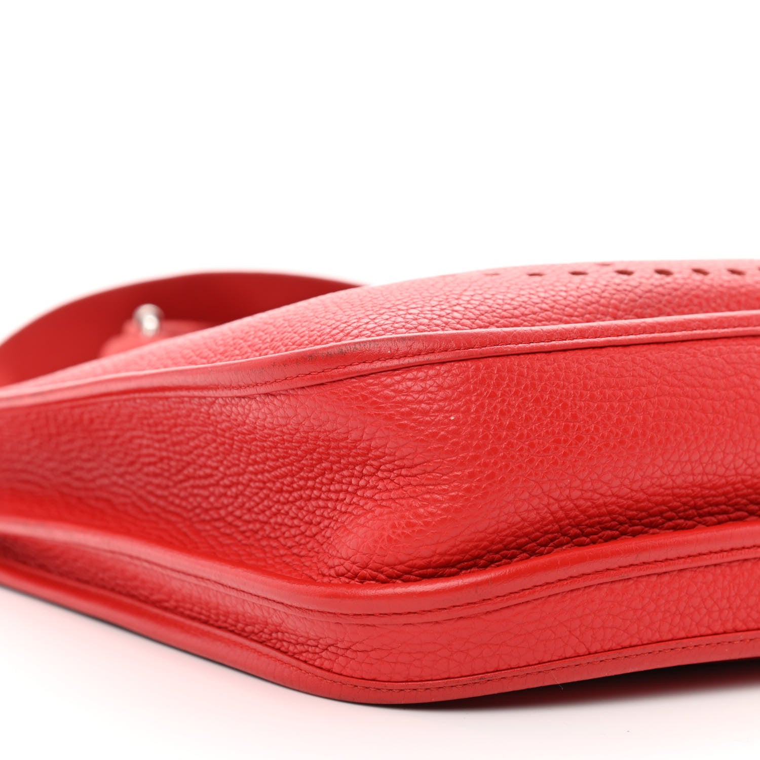 Hermes Taurillon Clemence Evelyne III PM Rouge Tomate 9 of 13