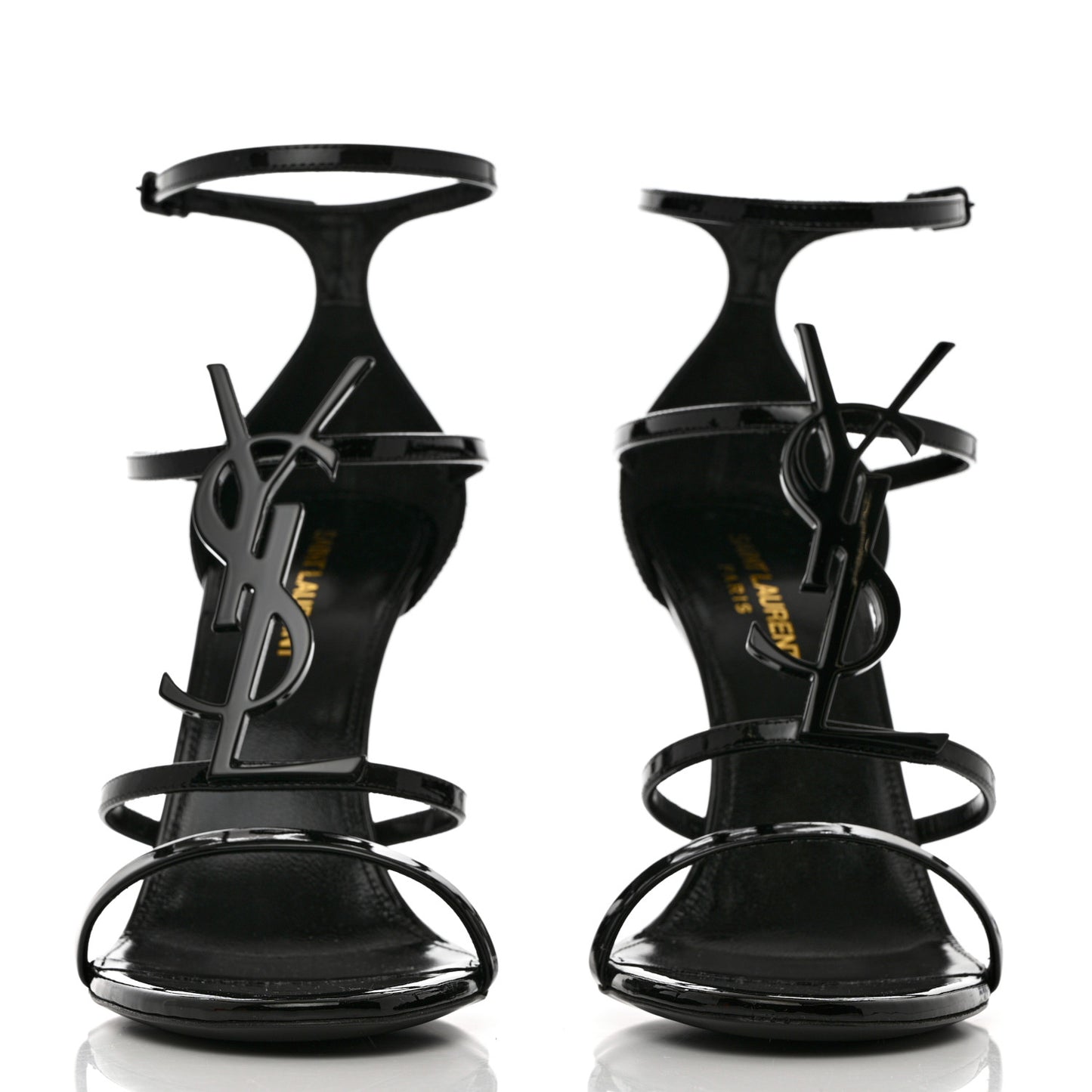 Patent Cassandra 100 Sandals 38.5 Black